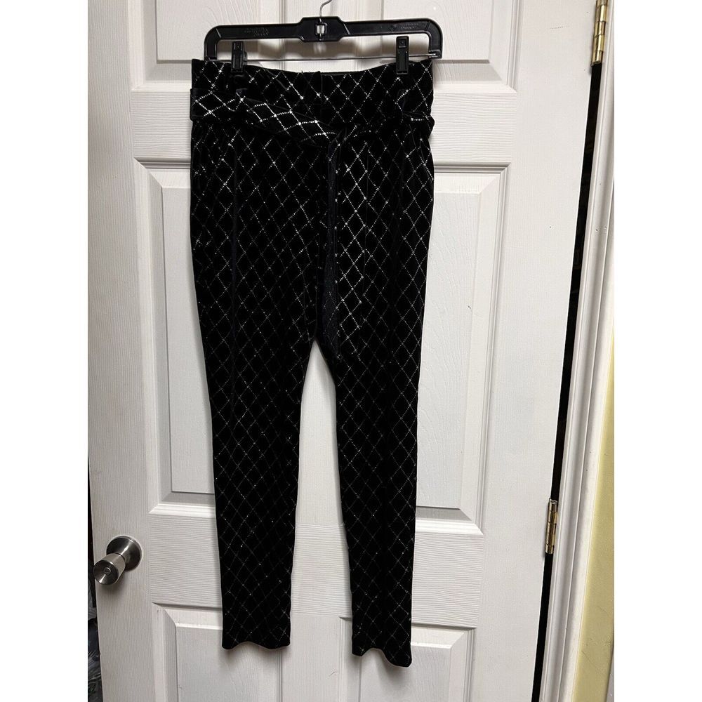 New York & Company Pants Velvety‎ 7th Avenue Cigarette Women's 0 Black